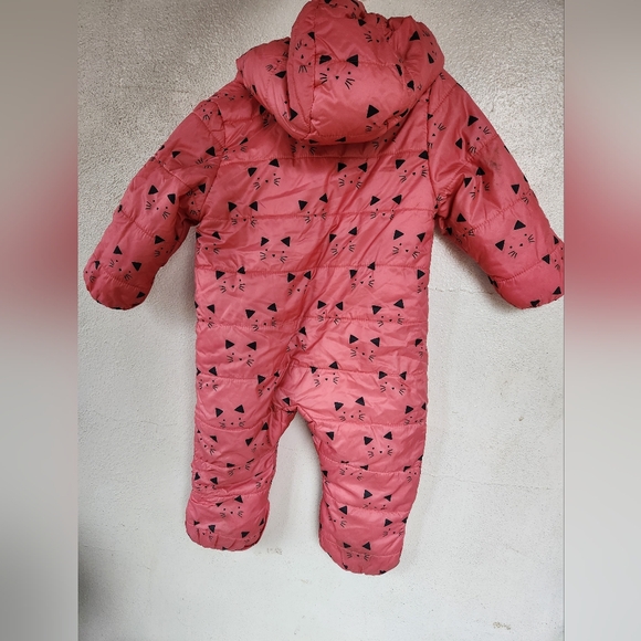 Ripzone 3-6 Month Bunting Snow Suit Kitties - Picture 2 of 4